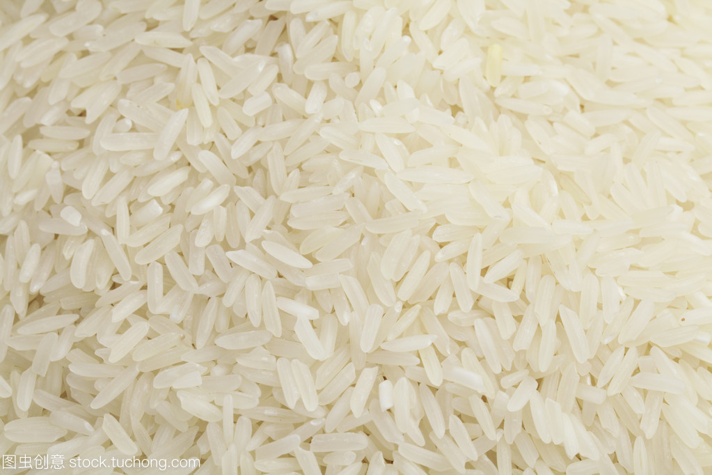 原料大米的背景